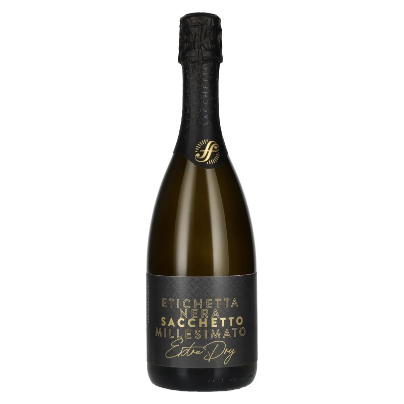Sacchetto Spumante Etichetta Nera Extra Dry Millesimato 2025 11% Vol. 0,75l