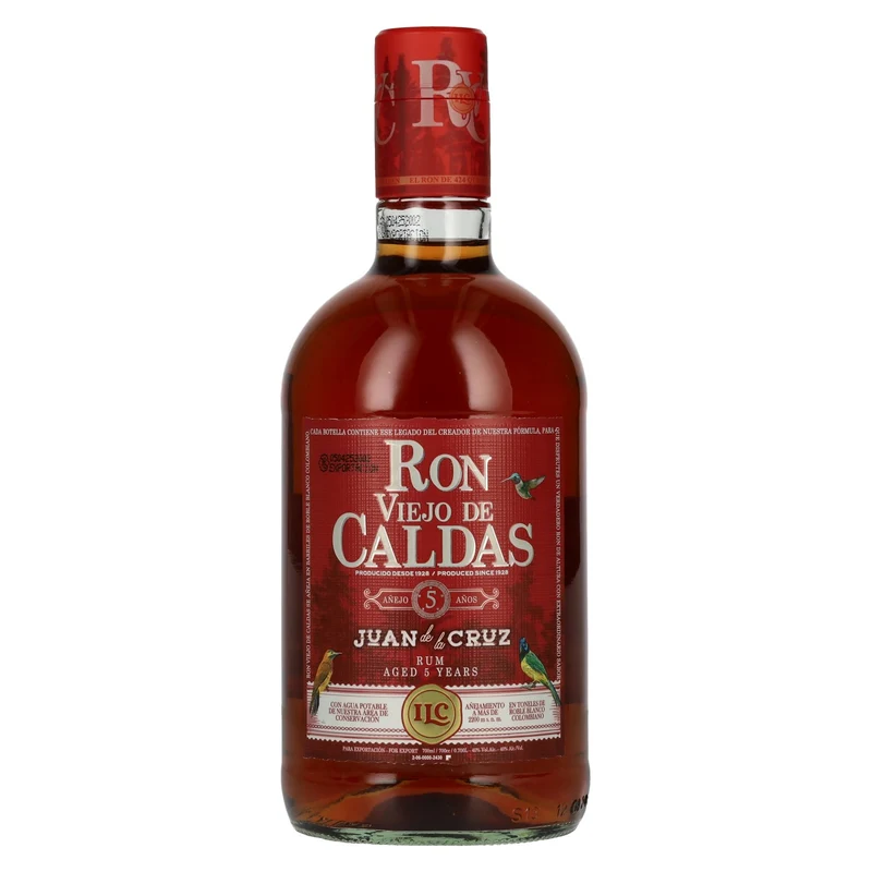 Ron Viejo de Caldas 5 Años Juan de la Cruz Rum 40% Vol. 0,7l