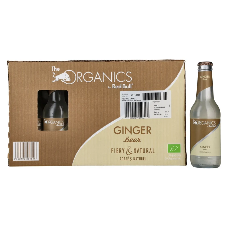 Red Bull Organics by Red Bull GINGER Beer 24x0,25l