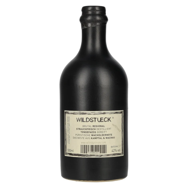 Wildstueck Danube Dry Gin Unfiltered 42% Vol. 0,5l
