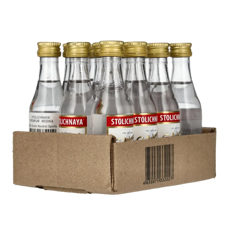 Stolichnaya Premium Vodka FKP 40% Vol. 12x0,05l PET
