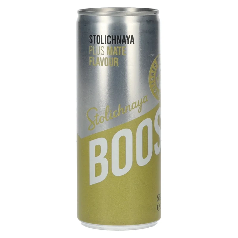 Stolichnaya Boost Plus MATE Flavour 5% Vol. 0,25l Dose Pfand