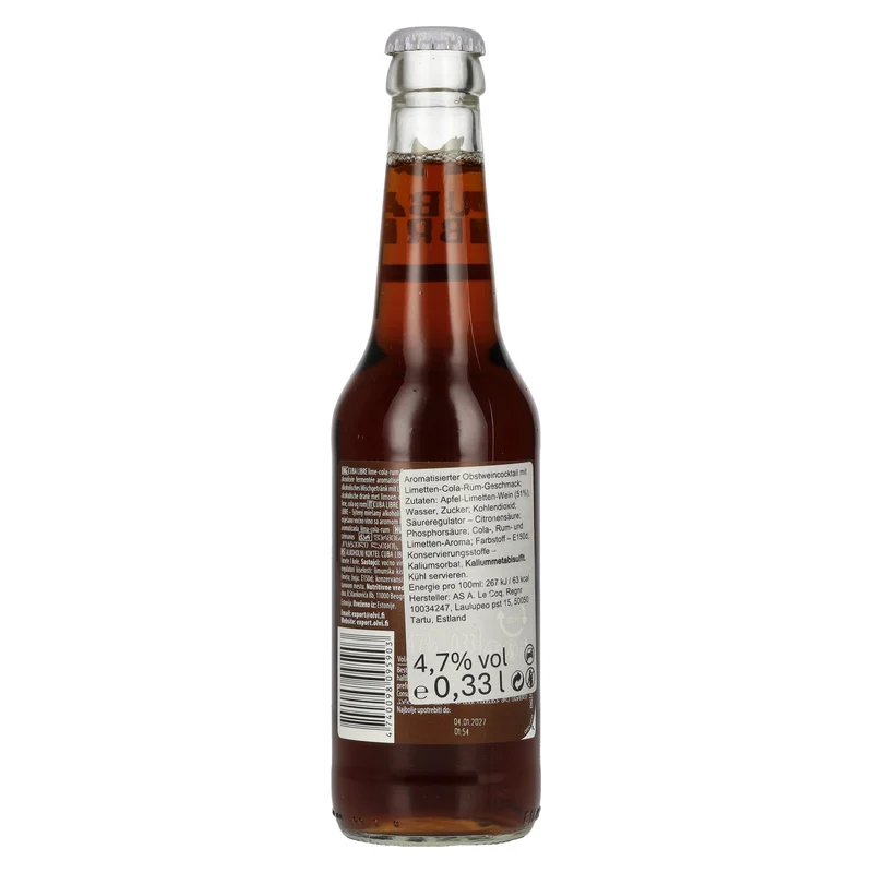 Le Coq CUBA LIBRE 4,7% Vol. 0,33l