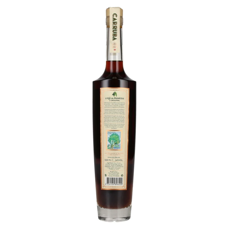 La Distillerie de Monaco Carruba Liqueur á la Caroube 24% Vol. 0,5l