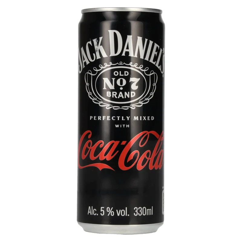 Jack Daniel's No. 7 Whiskey & Coca Cola 5% Vol. 0,33l Dose Pfand