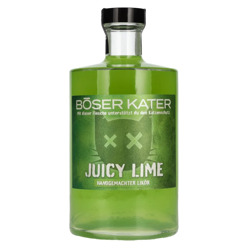 BÖSER KATER Juicy Lime Likör 17% Vol. 0,5l