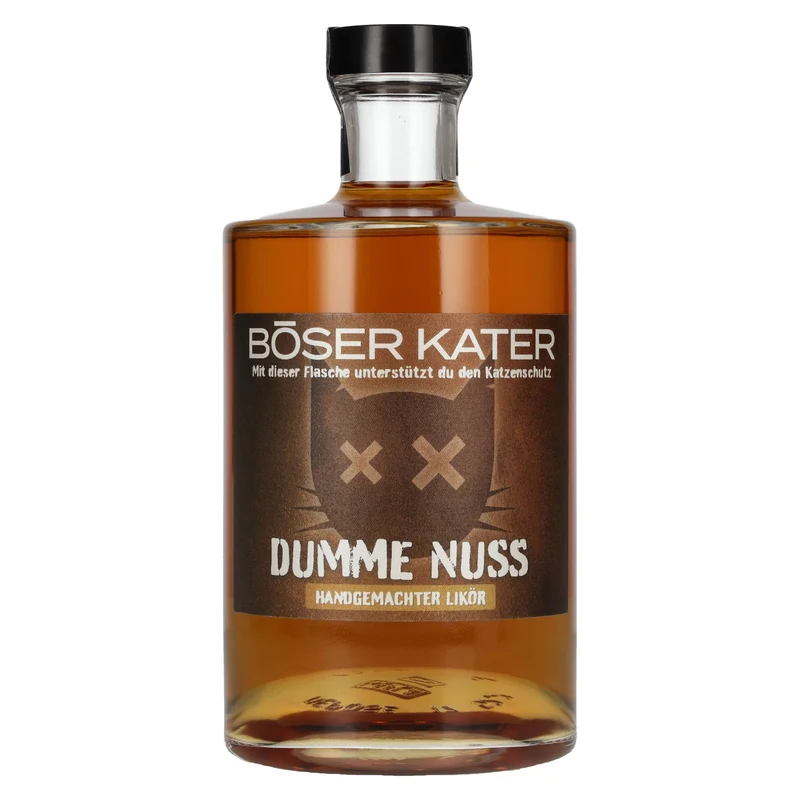 BÖSER KATER Dumme Nuss Likör 20% Vol. 0,5l