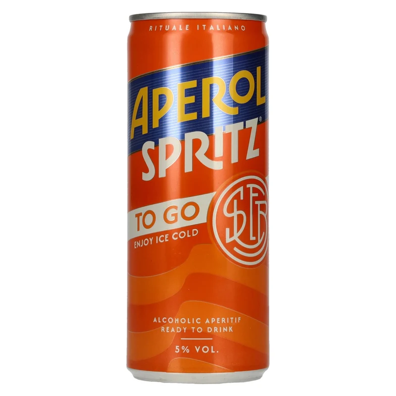 Aperol Spritz To Go 5% Vol. 0,25l Dose Pfand