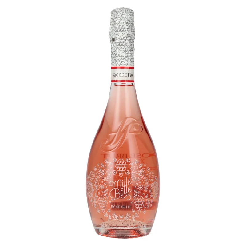 Sacchetto Spumante Mille Bolle Rosé Brut 12% Vol. 0,75l