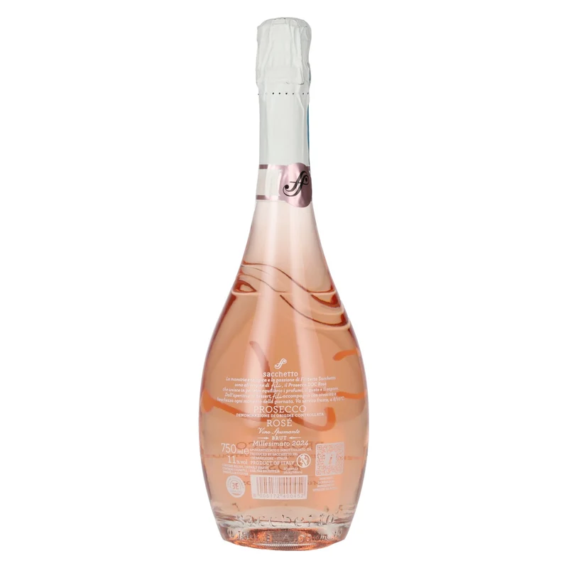 Sacchetto Fili Prosecco Rosé Brut Millesimato DOC 2024 11% Vol. 0,75l