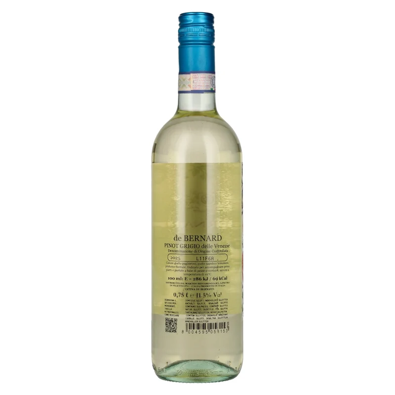 De Bernard Pinot Grigio delle Venezie DOC 2025 11,5% Vol. 0,75l
