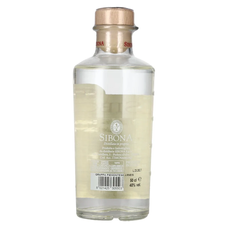 Sibona La Grappa di ARNEIS 40% Vol. 0,5l