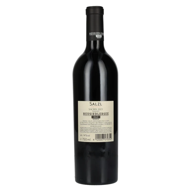 Salzl Sacris Zweigelt Reserve Neusiedlersee DAC 2021 14% Vol. 0,75l