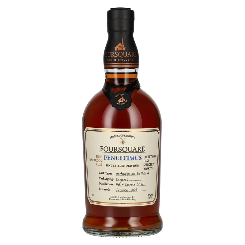 Foursquare 15 Years Old Exceptional Cask SELECTION MARK XXX PENULTIMUS 2025 57% Vol. 0,7l