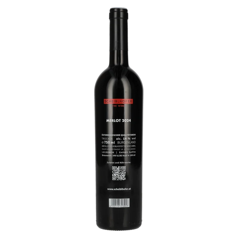 Scheiblhofer The Merlot 2024 14% Vol. 0,75l