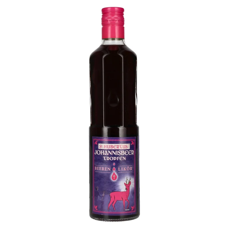 St. Hubertus JOHANNISBEER Tropfen Beeren-Likör 15,3% Vol. 0,5l