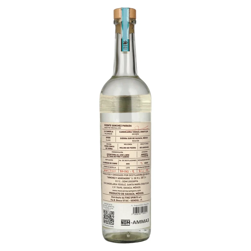Rey Campero Mezcal ESPADÍN 48,3% Vol. 0,7l