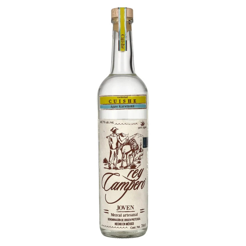 Rey Campero Mezcal CUISHE 48,7% Vol. 0,7l
