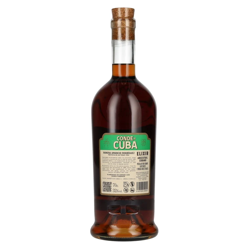Conde de Cuba ELIXIR Ancestral Cubano 32% Vol. 0,7l