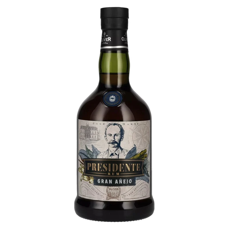 Presidente Marti Gran Añejo Rum 40% Vol. 0,7l