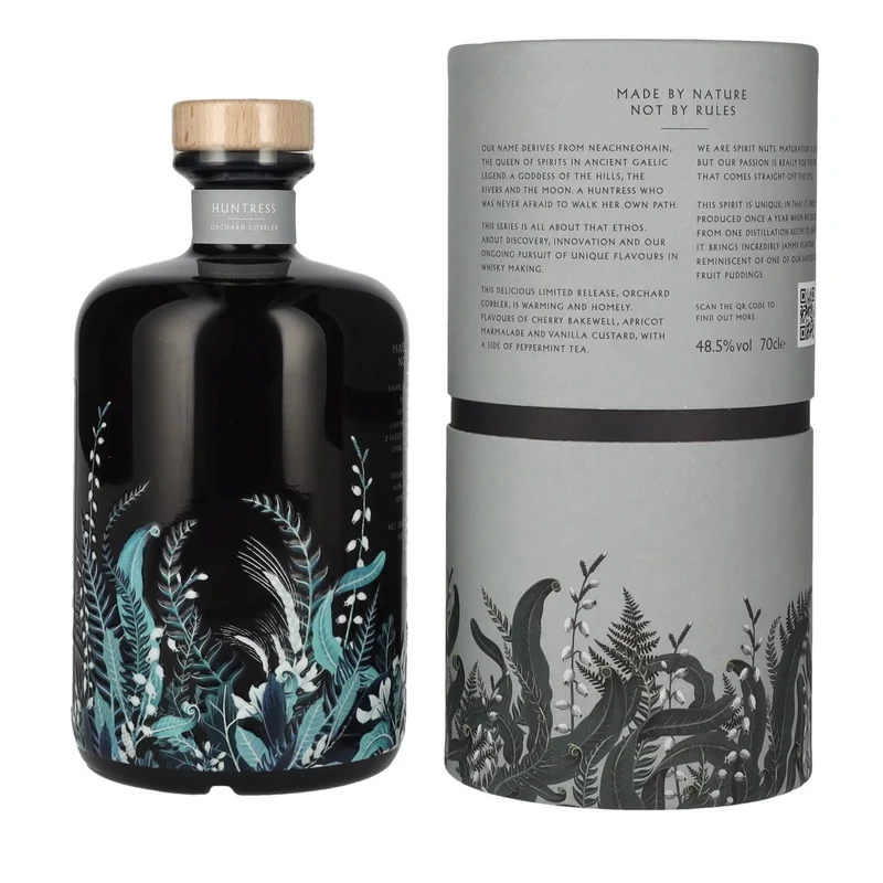 NC'NEAN ORGANIC Huntress Orchard Cobbler Single Malt Scotch Whisky 48,5% Vol. 0,7l in Geschenkbox