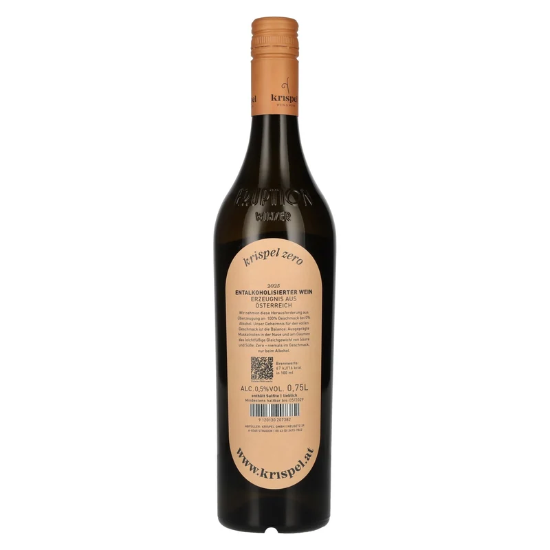 Krispel Zero 2025 0,5% Vol. 0,75l