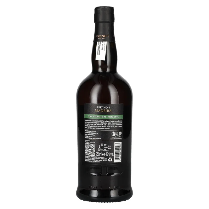 Justino's Madeira FINE MEDIUM DRY 19% Vol. 0,75l