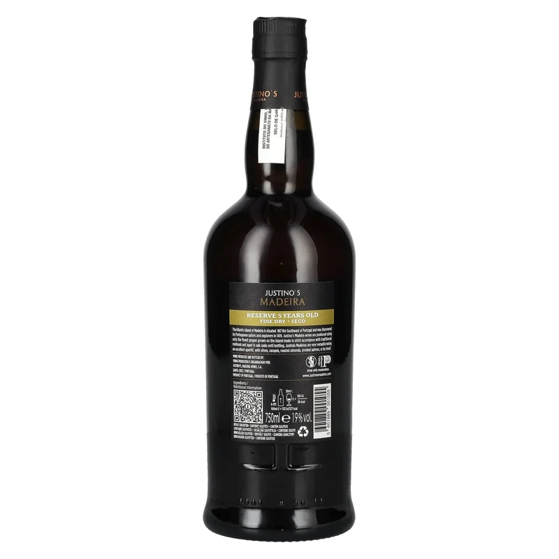 Justino's Madeira 5 Years Old RESERVE Fine Dry 19% Vol. 0,75l
