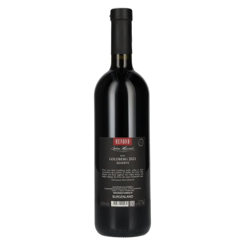 Heinrich Goldberg Ried Reserve 2021 14,5% Vol. 0,75l