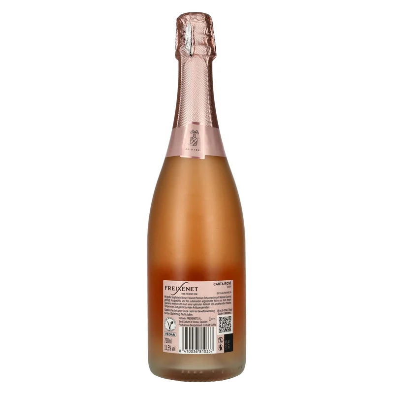Freixenet CARTA ROSÉ Dry 11,5% Vol. 0,75l