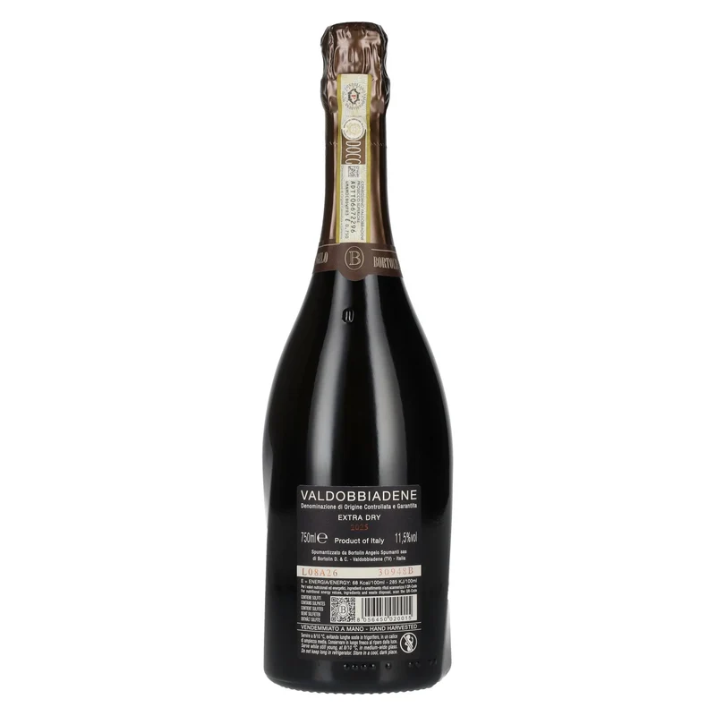 Bortolin Angelo Valdobbiadene Prosecco Extra Dry DOCG 2025 11,5% Vol. 0,75l