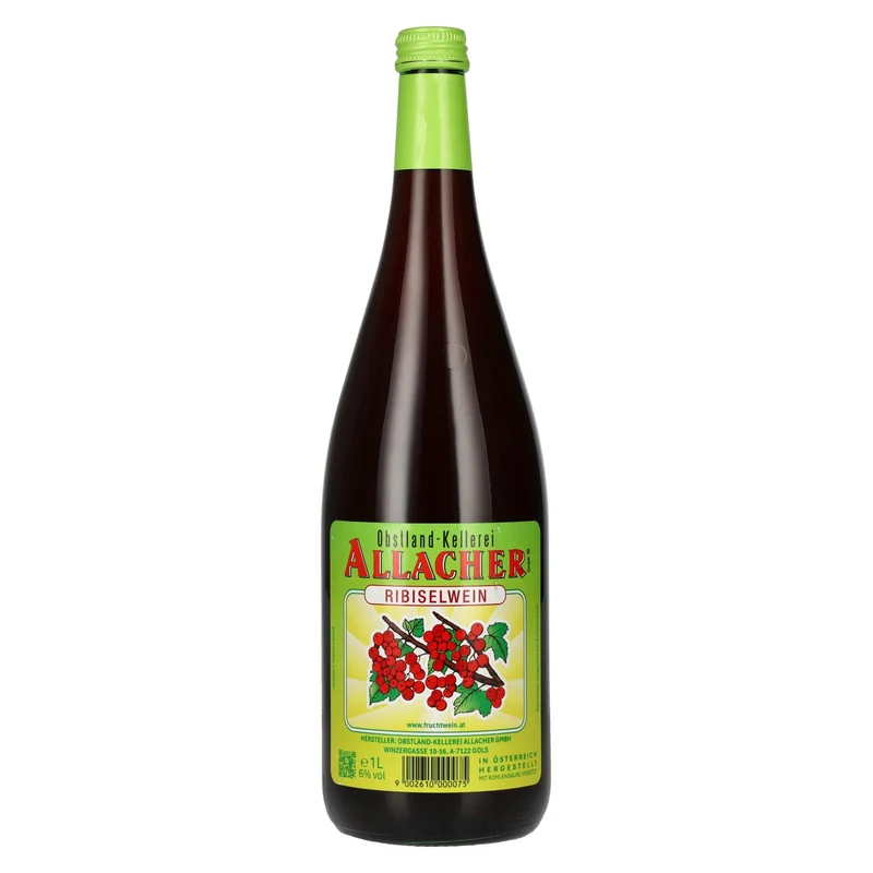 Allacher Ribiselwein 6% Vol. 1l