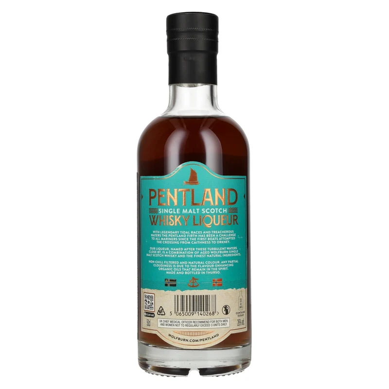 Wolfburn PENTLAND Single Malt Scotch Whisky Liqueur 26% Vol. 0,5l