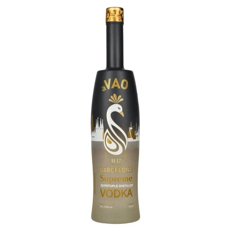 aVAO 1137 Barcelona Supreme Quintuple Distilled Vodka 37,5% Vol. 0,7l