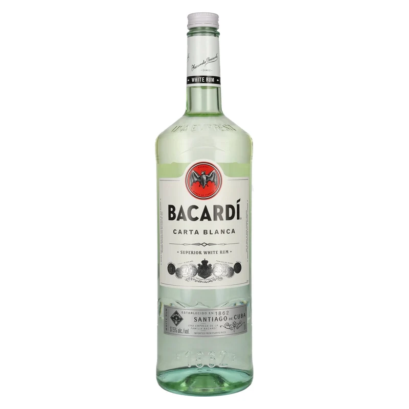 Bacardi Ron Carta Blanca Superior 37,5% Vol. 3l