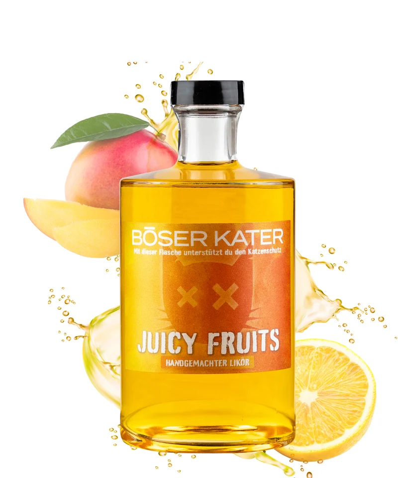 Böser Kater Juicy Fruits Likör