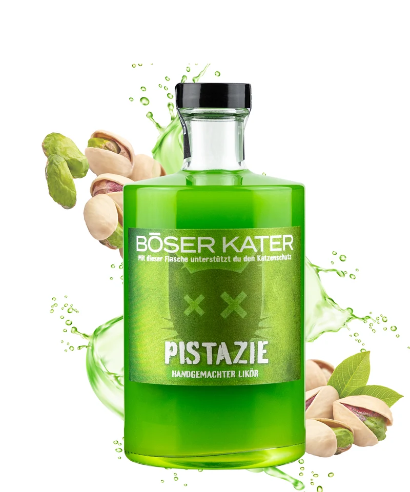 Böser Kater Pistazien Likör