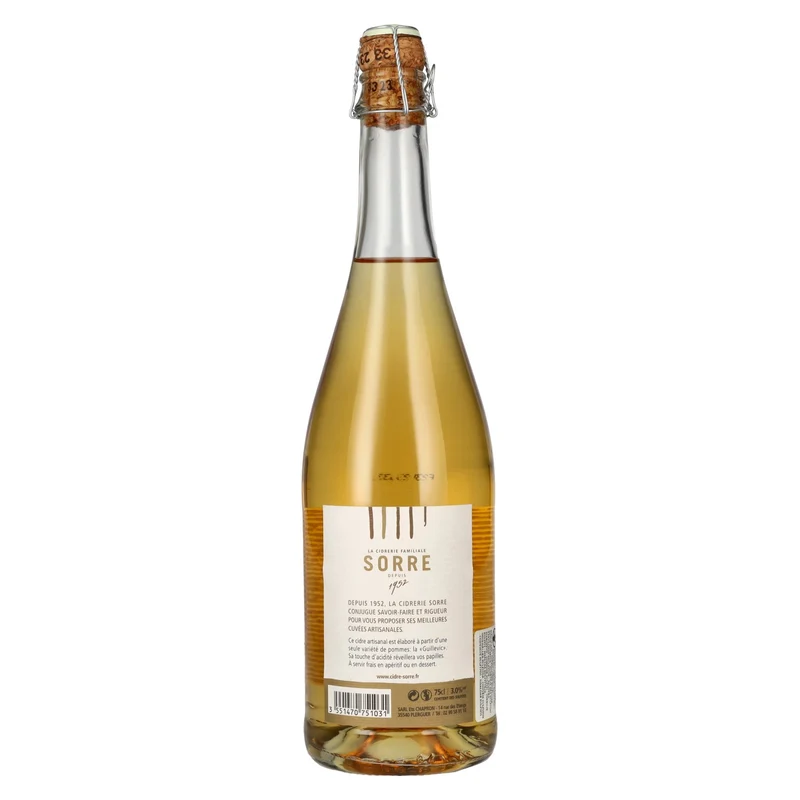 Sorre Cidre Artisannal Guillevic 3% Vol. 0,75l
