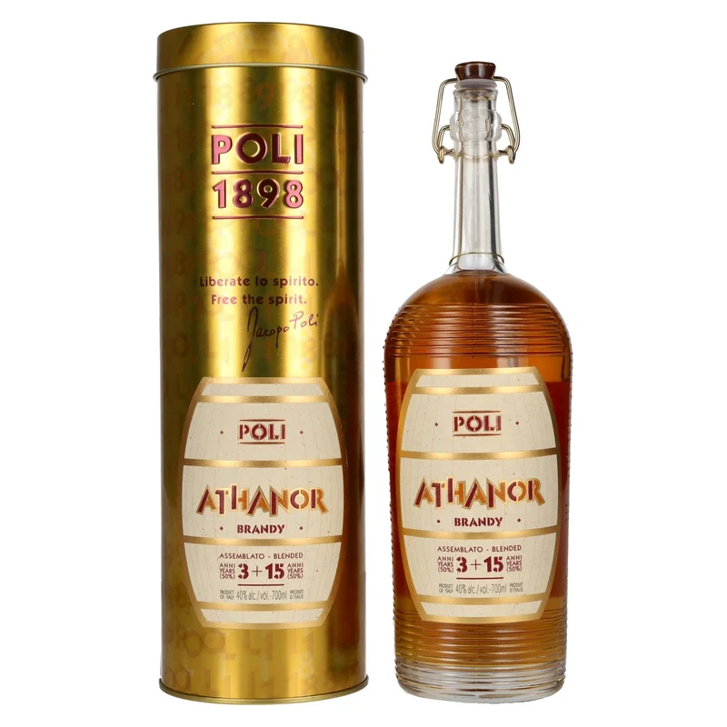 Poli Brandy ATHANOR 40% Vol. 0,7l in Tinbox