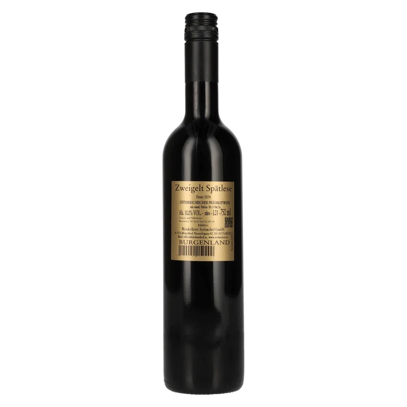 Stefanshof Zweigelt Spätlese 2024 10% Vol. 0,75l