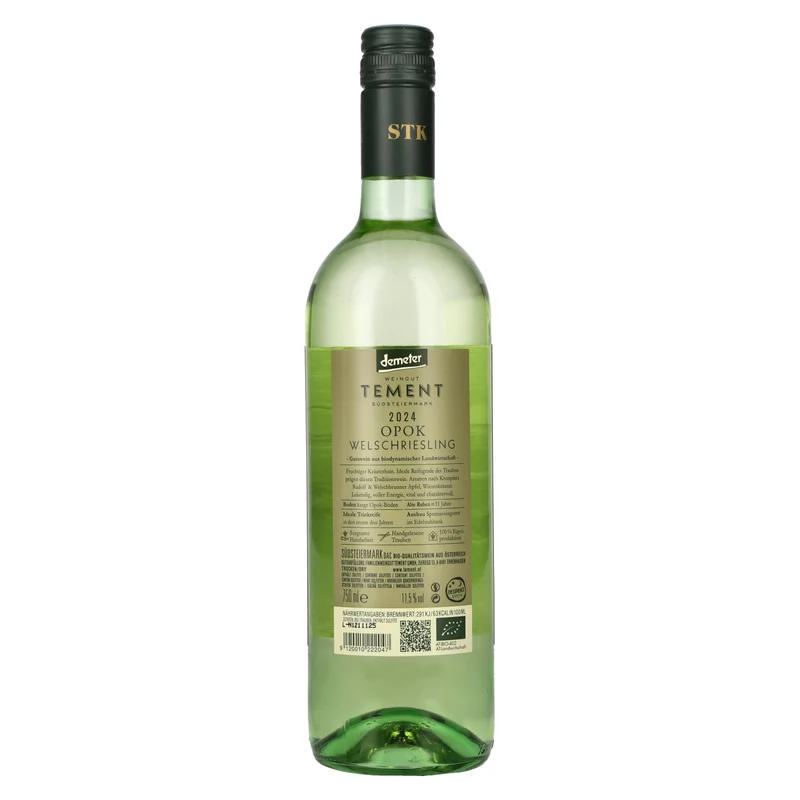 Tement Welschriesling Opok Südsteiermark DAC 2024 11,5% Vol. 0,75l