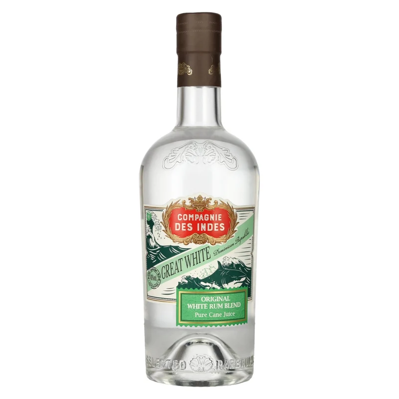 Compagnie des Indes GREAT WHITE Dominican Republic Original White Rum Blend 40% Vol. 0,7l