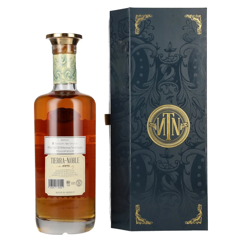 Tierra-Noble EXQUISITO Extra Añejo Tequila 100% de Agave 40% Vol. 0,7l in Geschenkbox