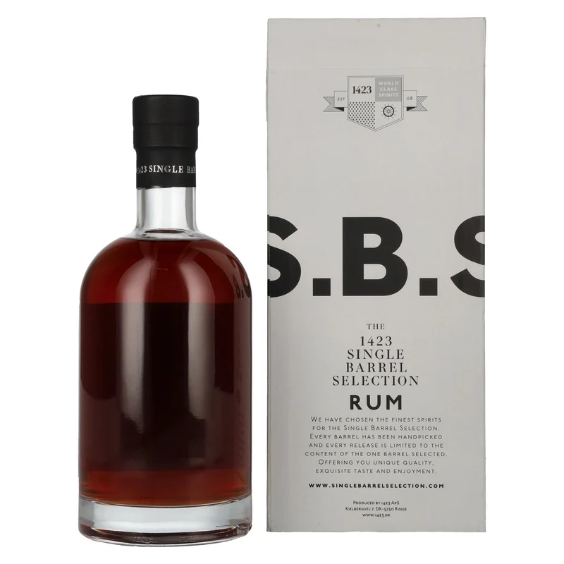 1423 S.B.S BARBADOS Bourbon and Port Cask 2013 55% Vol. 0,7l in Geschenkbox