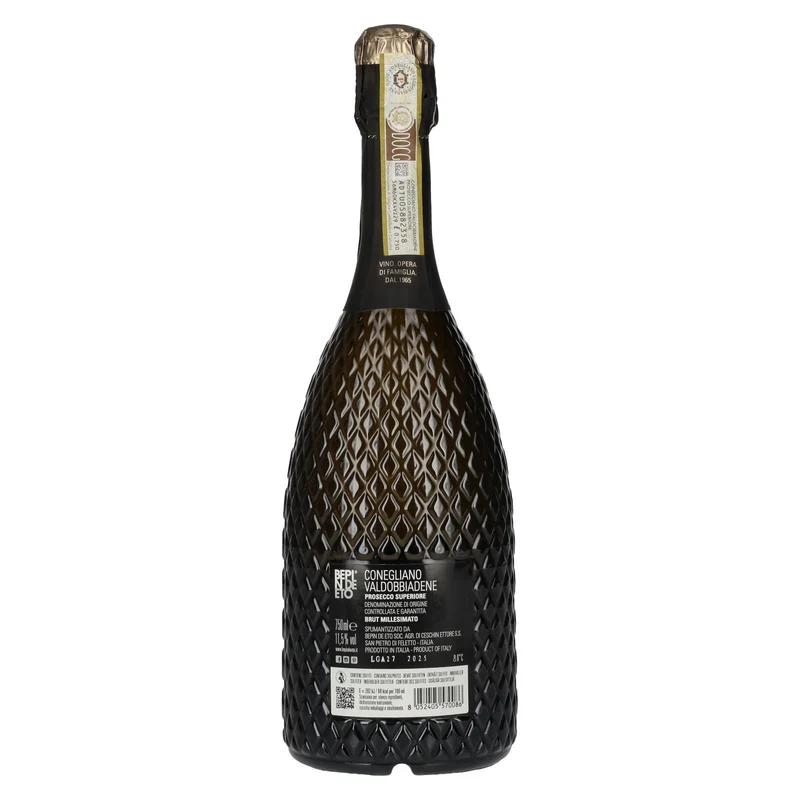 Bepin De Eto Prosecco Superiore Brut Millesimato DOCG 2025 11,5% Vol. 0,75l