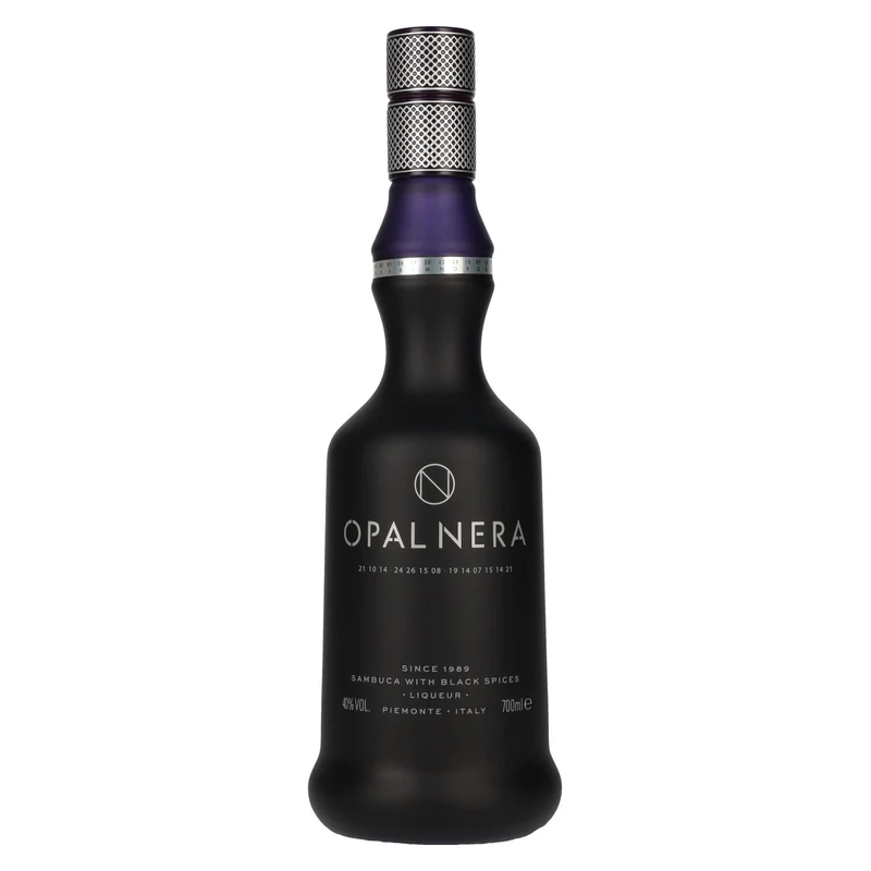 Opal Nera Sambuca with Black Spices Liqueur 40% Vol. 0,7l