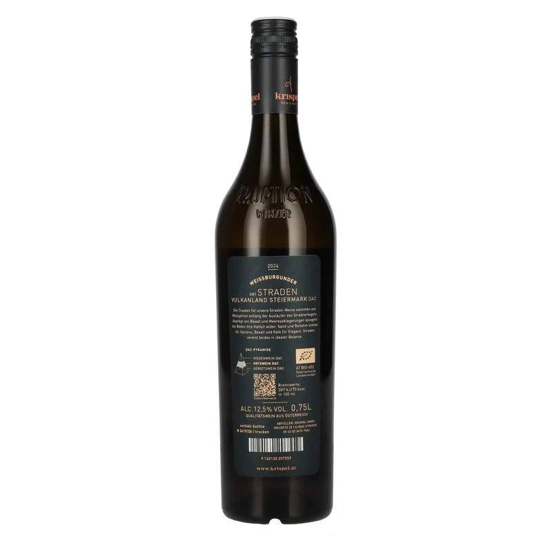 KRISPEL Weissburgunder Straden Vulkanland Steiermark DAC 2024 12,5% Vol. 0,75l