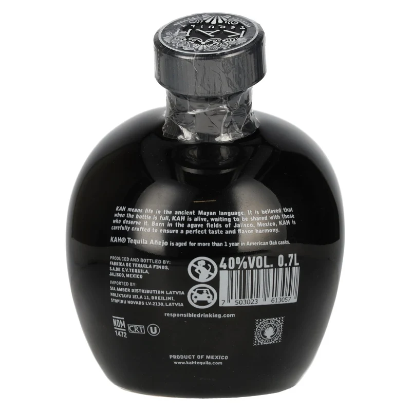Kah Tequila Añejo 40% Vol. 0,7l