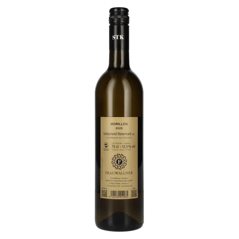 Frauwallner Morillon Vulkanland Steiermark DAC 2025 12,5% Vol. 0,75l
