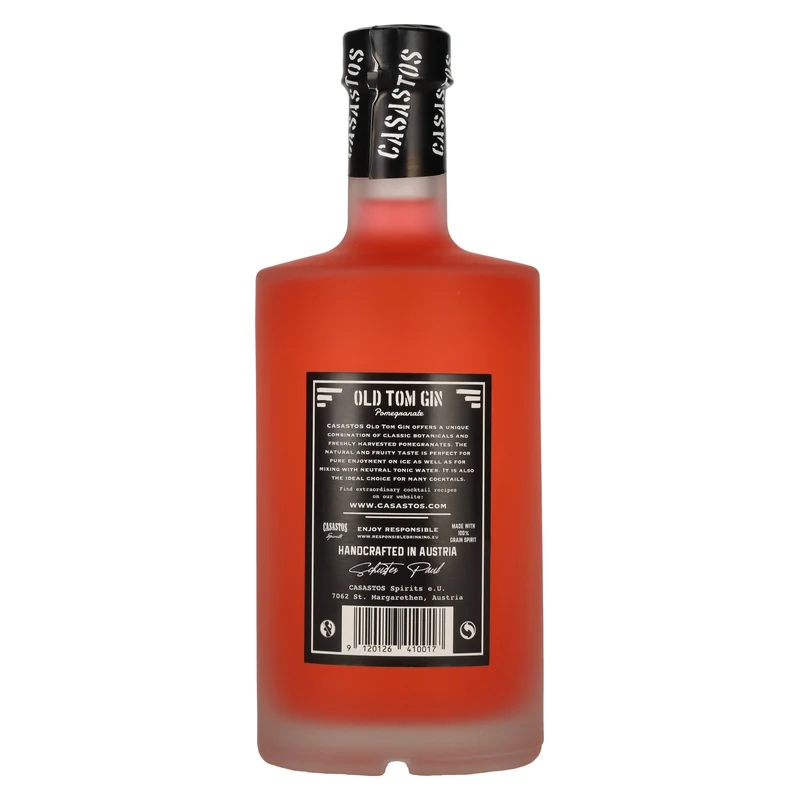 CASASTOS Old Tom Gin Small Batch Pomegranate 40% Vol. 0,5l
